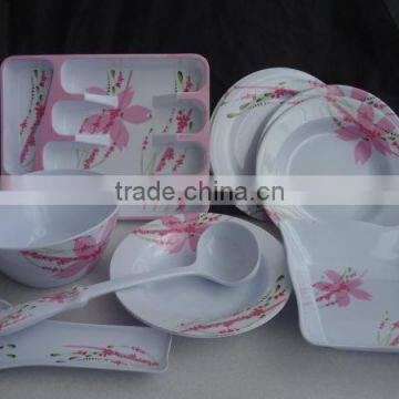 2013 hot sale plastic dinner sets for sale