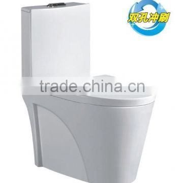 Ceramic siphonic S-trap 250mm one piece toilet/bathroom toilet F1002