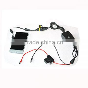Motorcycle Charger Phone USB 2A on Handlebar