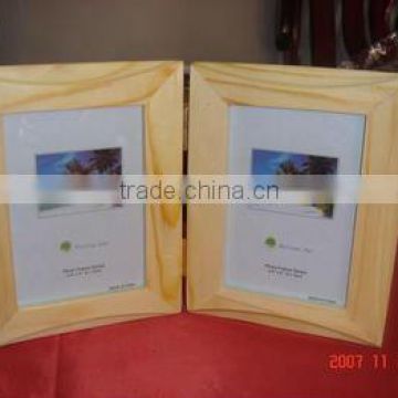 Customized size, shape wood material photo frame