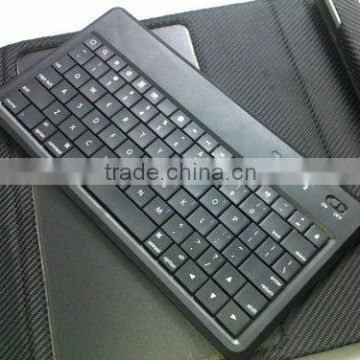 wireless mini bluetooth keyboard serve as a case for Ipad /Keypad with LED Letter illuminated computer use