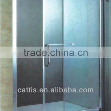 6mm frosted shower door YT9359 tempered