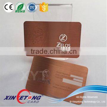 High quality Copper/ Stianless Steel/Metal Business Card