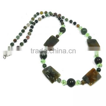 natural stone necklace NSN-042