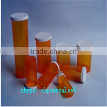 pharmaceutical vial high with plastic white cap