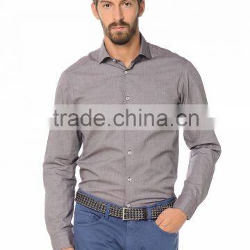 Stylish Plain Gray Office Shirts