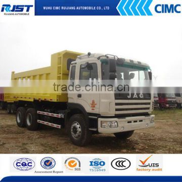 CIMC brand JAC dump truck 6*4 20ton sale