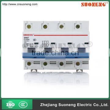 dz47 100a 4p circuit breaker