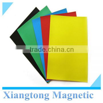 Customized Good Quality Colorful PVC Rubber A4 Magnetic Sheet