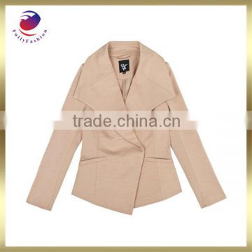 designer ladies winter coats cream long sleeve wholesale