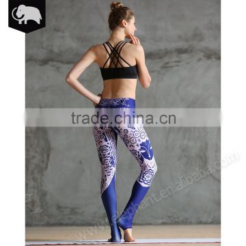 Hot sexy women's fitness leggings skinny pants high quality sexy yoga leggings