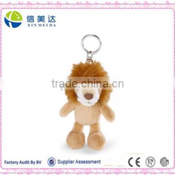 Plush 10cm toy Cute Lion Keychain