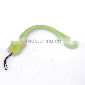 custom design new silicone rubber lanyard