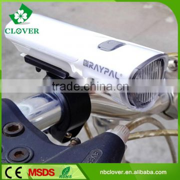 Factory lowest price Waterproof 60 lumens dry battery 5 white led bike front light
