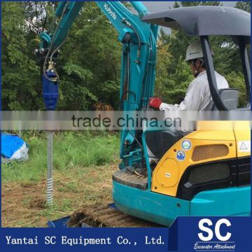 Factory wholesale rotary pile drilling machine for sale for 1-50ton excavator
