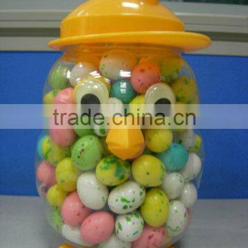 Bubble gum eggs