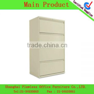 2013stylish 4-Drawer white filing cabinets for office furnilture FL-OF-0293