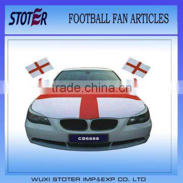 England car flag set (car flag ,car mirror flag, car hook cover)