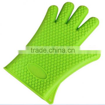 silicone Cooking Gloves - Insulated, Heat & Water Resistant Gloves Grilling On The BBQ Rubber Oven Mitts