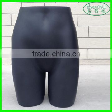 Matte Black Female Underwear Buttocks Form Mannequin-Female bottom