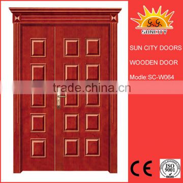 SC-W064 Modern Design Soild Wooden Door,Woden Doors