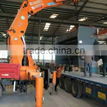 120ton crane with knuckle arms, SQ2400ZB6, hydraulic crane on truck.