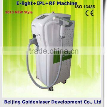 Breast Enhancement Www.golden-laser.org/2013 New Style E-light+IPL+RF Machine Ipl Salon Home Hair Removal And Vein Removal Machine 590-1200nm