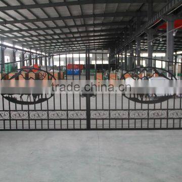 New design gateway wrought iron gate