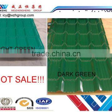 China Supplier High Quality Galvanized Corrugated PPGI Roofing Sheet