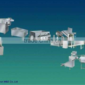 Extruder for extrueded frying food machine