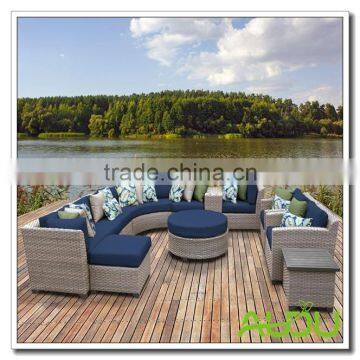 Audu navy rattan Minnesota outdoor furniture aldi