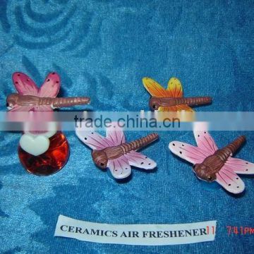 Ceramic Air Fresheners With Dragonfly Shape