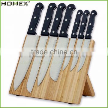 Bamboo Knife Magnetic Block Holder/Knife Display Organizer/Homex_FSC/BSCI Factory