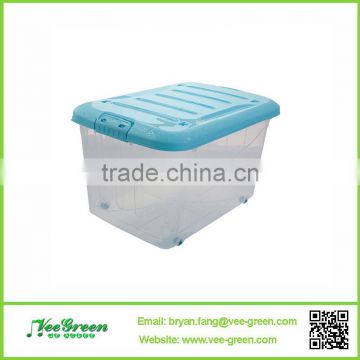 Large Capacity Multipurpose Plastic Storage Container with Wheels