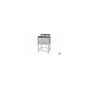 Floor Type Single Tank Electric Deep Fryer For Fried Pasta , French Fries