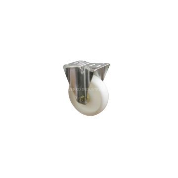 5inch White 200KG Fixed PA/Nylon Industrial Caster