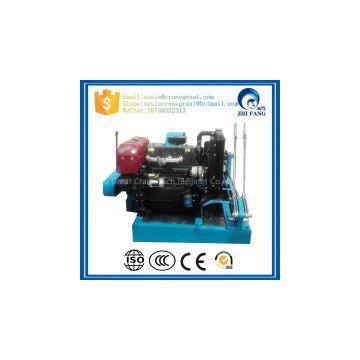 Diesel Engine Winch without electricity