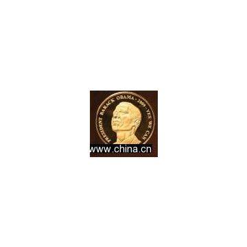 The Barack Obama 1 oz Gold Medallion