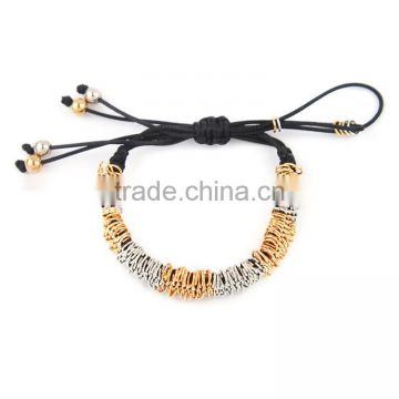 2015 fashion metal circle chain bracelet 2