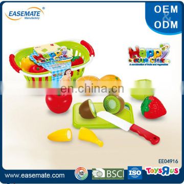 Wholesale custom funny 9 PCS cutting vegetables toy