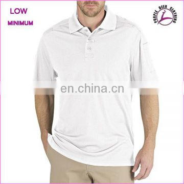 2017 New Design Men High Quality Pique Polo Shirt with shoulder pocket