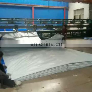 Factory price pe tarpaulin 2x3 m with holes in poly bag with paper insert