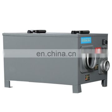 Ceiling mounted desiccant pool dehumidifier for industrial use
