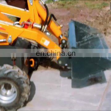 Chinese mini tracked skid steer loader with bucket