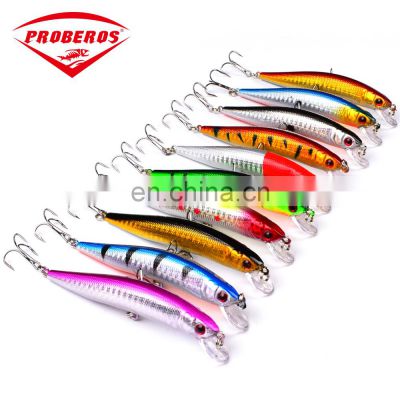10Color lure8.4G/10CMBaiteBayLure Minnow Sinking Hard Fishing Lures