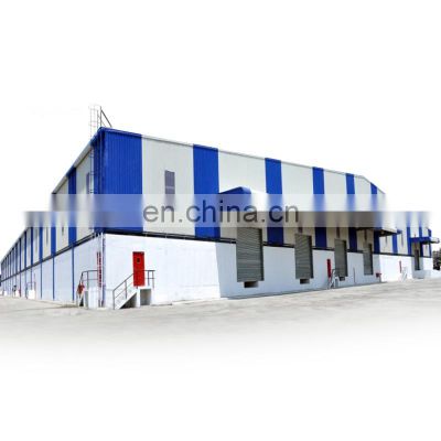 Large Span Prefabricated Steel Structure Workshop With Free Steel Structure Design