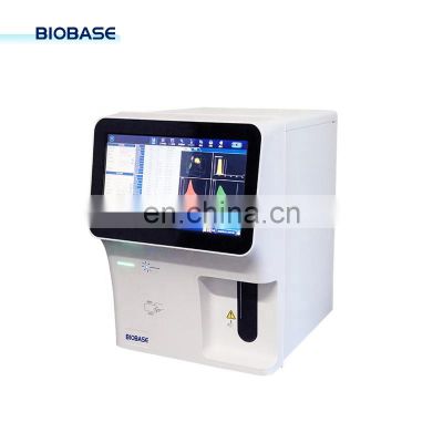 Biobase china Hematology Reagent Big Touch Screen 5 Part Hematology Analyzer BK-6310 for laboratory or hospital factory price