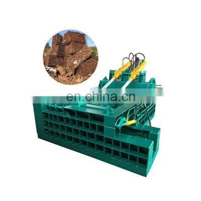 High Capacity Cans Compressing Machinery Scrap Iron Aluminum Metal Baler