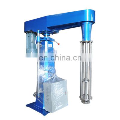 Hydraulic lifting high speed disperser/paint mixing machine