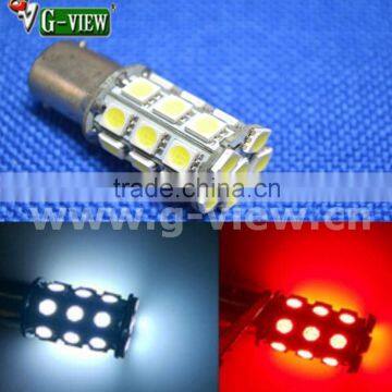 hotsale superbright 27smd 5050 auto led bulb ,s25 car led ,T20 led car light